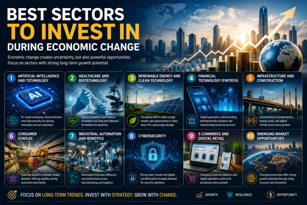 Best Sectors to Invest In During Economic Change