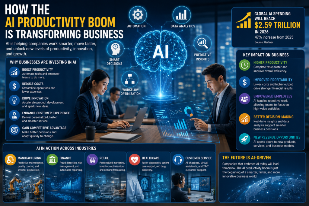 How the AI Productivity Boom Is Transforming Business