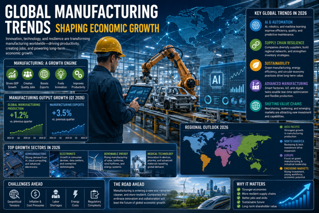 Global Manufacturing Trends Shaping Economic Growth
