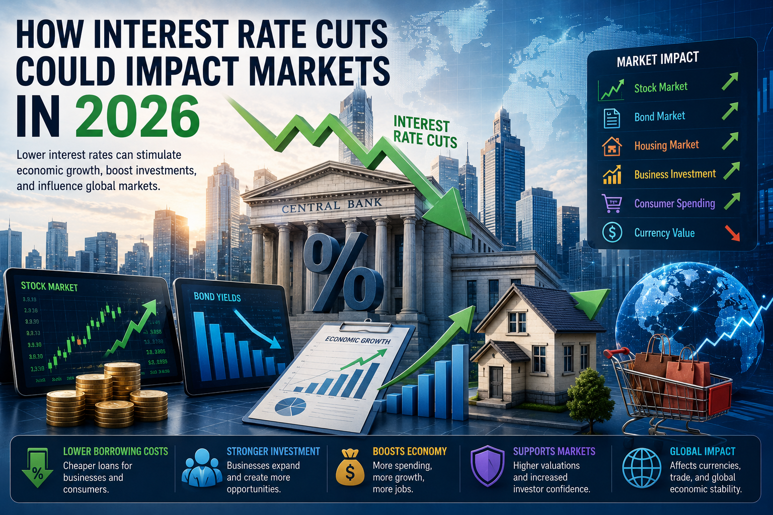 How Interest Rate Cuts Could Impact Markets in 2026
